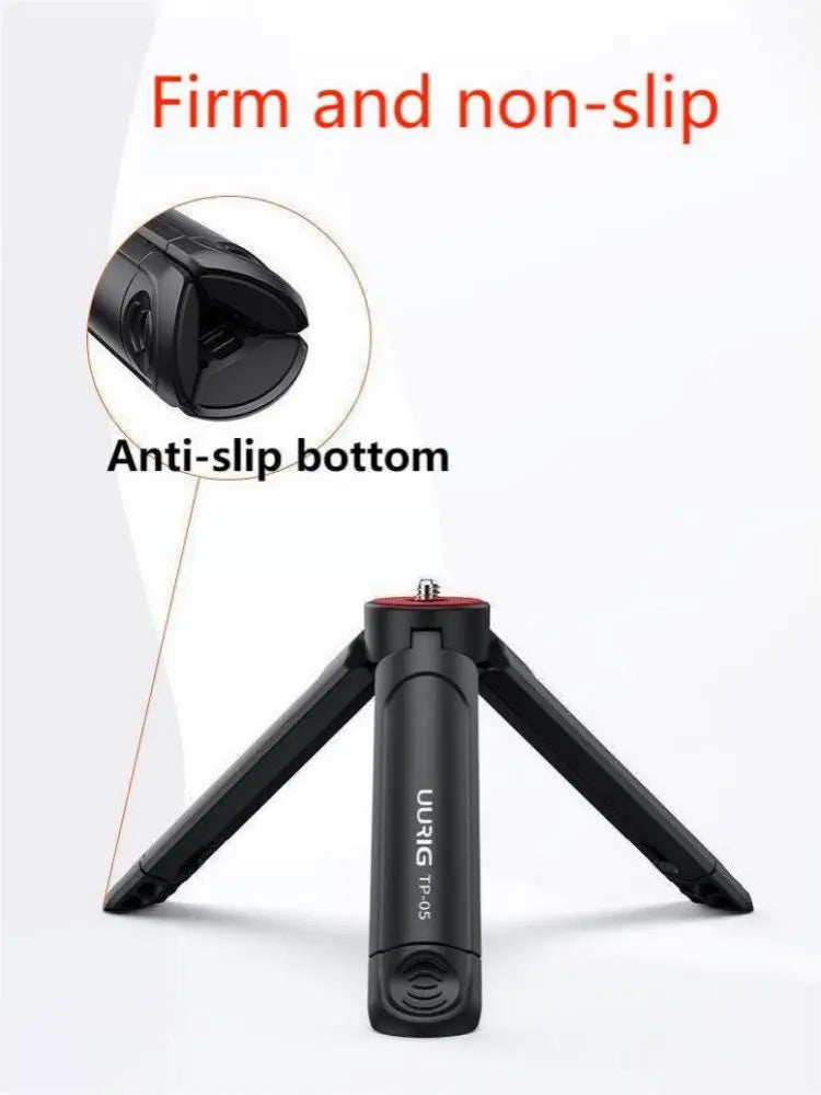 Introduction to Mobile Photography uurig TP-05 Mini Extended Tripod with Phone Clip Tripod