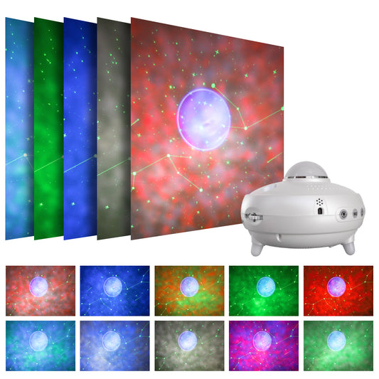 12 Constellation Starry Sky Light Audio Light Projection Light Sleep Meter Led Night Light