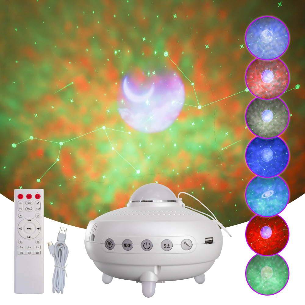 12 Constellation Starry Sky Light Audio Light Projection Light Sleep Meter Led Night Light