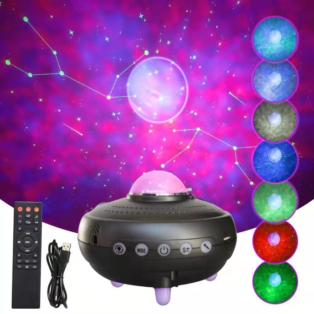 12 Constellation Starry Sky Light Audio Light Projection Light Sleep Meter Led Night Light